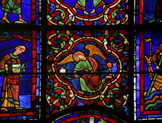 Szene aus dem Leben des heiligen Martin, Kathedrale von Chartres